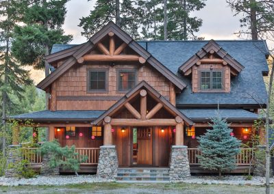 Big Chief Mountain Lodge by Big Timber Builders
